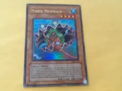 YUGIOH Toon Mermaid MRL-072 Ultra Rare Unlimited NEVER PLAYED WITH - Image 1