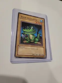 Yu-Gi-Oh! TCG Toon Alligator Starter Deck Pegasus SDP-009 1st Edition Common LP - Image 1