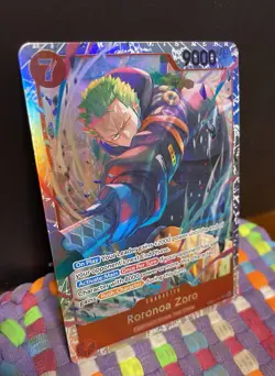 One Piece Roronoa Zoro SR #EB04-007 Adventure on Kami’s Island OP15-EB04 ENG NM - Image 1