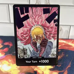 One Piece TCG: Don!! Card Donquixote Doflamingo - OP10 Royal Blood - Image 1