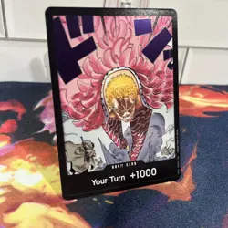 One Piece TCG: Don!! Card Donquixote Doflamingo - OP10 Royal Blood - Image 3