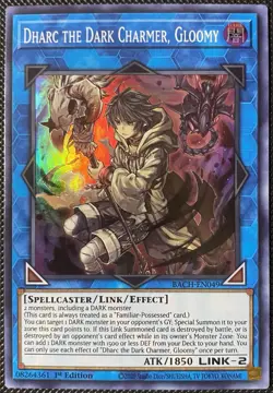 Dharc the Dark Charmer, Gloomy BACH-EN049 Battle of Chaos 1st Ed - Yugioh Card - Image 1