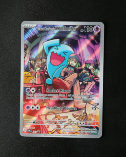 Pokemon Card - Team Rocket's Wobbuffet SVP203 Destined Rivals - ETB Promo - NM ⭐ - Image 1