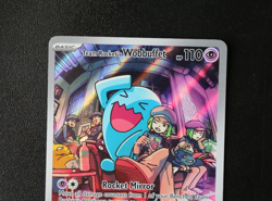 Pokemon Card - Team Rocket's Wobbuffet SVP203 Destined Rivals - ETB Promo - NM ⭐ - Image 2