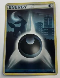 Pokemon Card Energy Darkness Holo Rare Umbreon 2011 94 Heavy Damage. Sold As Is. - Image 3