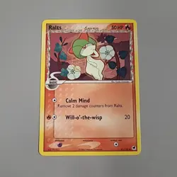 Ralts Delta Species 61/101 2006 EX Dragon Frontiers Pokemon Card Common - VLP - Image 1