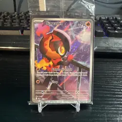 Sealed Pokemon Charcadet 022 Phantasmal Flames ETB Black Star Promo Card - Image 1