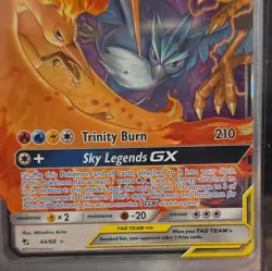 Moltres & Zapdos & Articuno GX 44/68 Hidden Fates - Pokemon Card - NM - Image 2