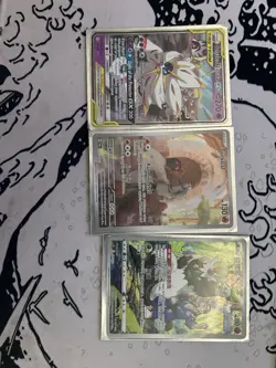 Nintendo Pokemon TCG Sun & Moon TAG TEAM GX EX Lot Lucario Charizard 6 Cards - Image 2