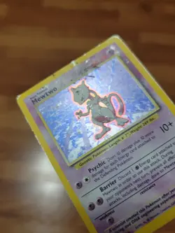 Mewtwo Base Set Holographic 10/102 Pokemon Card PL*** - Image 2
