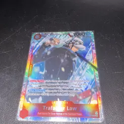 One Piece CCG Trafalgar Law Character Foil Card PRB02-002 7000 Power 6 Cost - Image 1