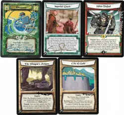 L5R: *SIGNED CARD LOT* - Legend of the Five Rings CCG - Image 1