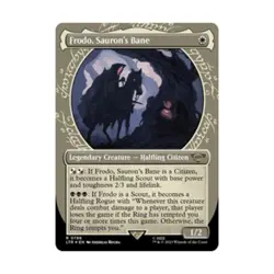 WotC Universes Beyond: Lord of Frodo, Sauron's Bane (Showcase) (Surge Foil NM - Image 1