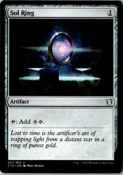 Sol Ring U Commander 2019 221 NM - Image 1