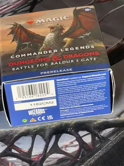 MTG Battle for Baldur's Gate Prerelease Pack - kit Commander Dungeons & Dragons - Image 3