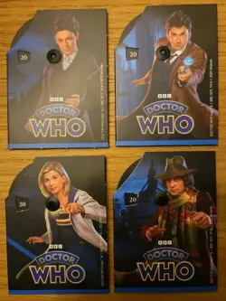 MTG Magic x4 Commander Life Counter Wheel All 4 from Doctor Who Commander Decks - Image 1