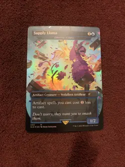 Supply Llama - Etherium Sculptor Secret Lair Drop Foil - Image 1