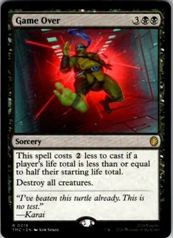 Game Over R Commander: Teenage Mutant Ninja Turtles 18 NM - Image 1