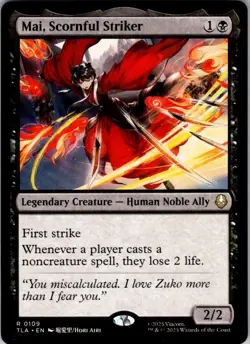 Mai, Scornful Striker R Avatar: The Last Airbender 109 NM - Image 1