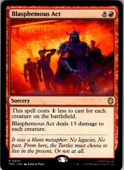 Blasphemous Act R Commander: Teenage Mutant Ninja Turtles 47 NM - Image 1