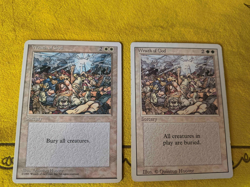 Wrath of God x2 Revised and Fourth Edition MTG - Image 1