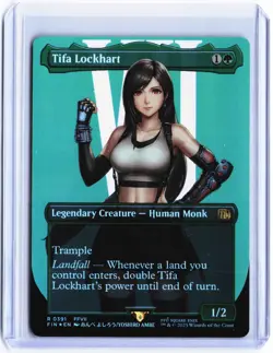 Tifa Lockhart (Borderless) R FINAL FANTASY 391 NM - Image 1