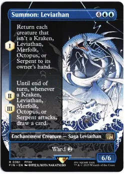 Summon: Leviathan (Borderless) R FINAL FANTASY 361 NM - Image 1