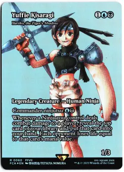 Yuffie Kisaragi - Yuriko, the Tiger's Shadow (Showcase) R FINAL FANTASY: 60 NM - Image 1