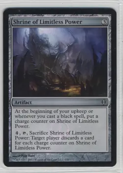 Magic the Gathering Shrine of Limitless Power New Phyrexia Foil x1 MTG - Image 1