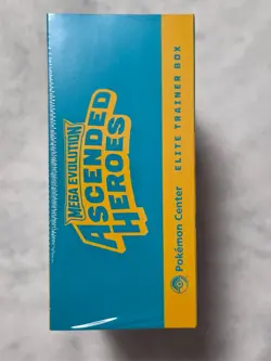 Pokemon TCG Ascended Hero’s Pokemon Center Elite Trainer Box ETB PKC Brand New - Image 3