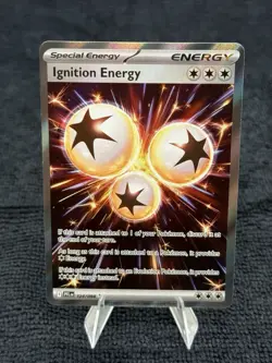 Pokemon Ignition Energy 124/094 Ultra Rare Holo NM ME02: Phantasmal Flames - Image 1