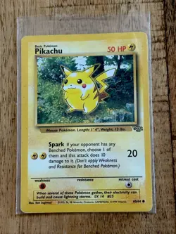 Pokemon TCG Pikachu 60/64 1st Edition Jungle - Image 2