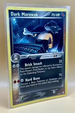 Dark Marowak 7/109 – Team Rocket Returns (Rare) - MP - Vintage 2004 Pokemon TCG - Image 5