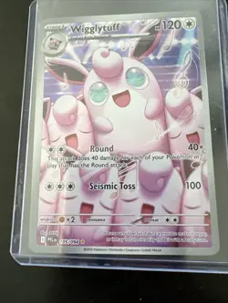 Wigglytuff 105/094 Pokemon Phantasmal Flames - Near Mint Illustration Rare - Image 3