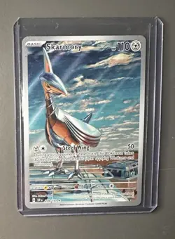NM Skarmory - 209/191 - Illustration Rare Pokemon Surging Sparks - Image 1