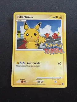 Pikachu - Rumble (RUM) - 7/16 Pokemon TCG Vintage MP - Image 3