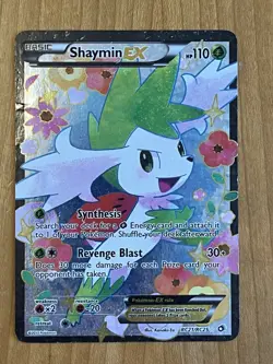 Pokemon Shaymin EX RC21/RC25 Radiant Collection XY Celebrations HP - Image 1