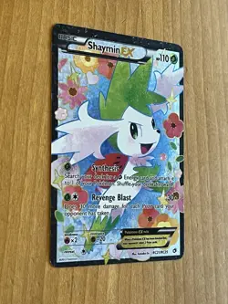 Pokemon Shaymin EX RC21/RC25 Radiant Collection XY Celebrations HP - Image 2