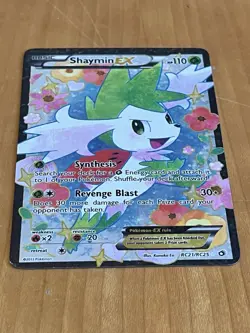 Pokemon Shaymin EX RC21/RC25 Radiant Collection XY Celebrations HP - Image 5