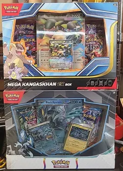 Pokemon Sealed Box Bundle Melmetal EX, Black Kyurem EX, Mega Kangaskhan EX - Image 1