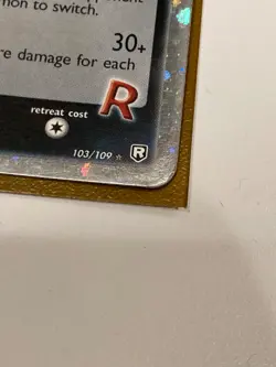 Pokemon Rockets Holo Sneasel EX Team Rocket Returns Ultra Rare #103/109 - Image 3