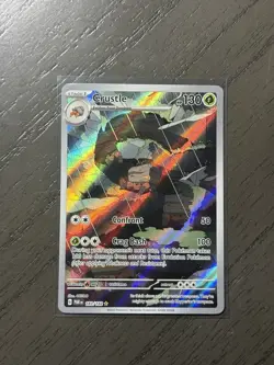 Crustle 183/182 Sv04: Paradox Rift Holo Illustration Rare Pokemon TCG NM - Image 1