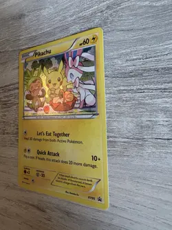 Pokemon TCG Pikachu Promo Holo XY XY95 DMG - Image 4