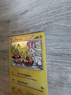 Pokemon TCG Pikachu Promo Holo XY XY95 DMG - Image 5