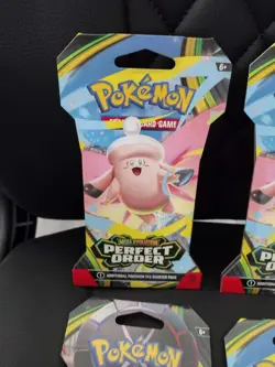POKEMON🔥 PERFECT ORDER 🔥- Sleeved Booster Pack -NEW SEALED🔥mega evolution - Image 2
