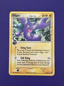 Gligar (Delta Species) EX Dragon Frontiers 16/101 Regular Rare Pokemon TCG - Image 1