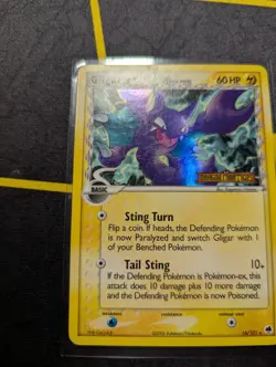 Gligar (Delta Species) 16/101 Dragon Frontiers Reverse Holo Played Pokemon TCG - Image 4