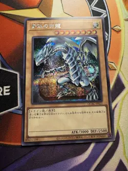 Yugioh! Blauaugiger W. Drache Secret Rare - QCAC-JP021 Japanisch - Image 1