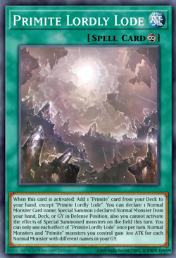 Yu-Gi-Oh! Primite Lordly Lode RA05-EN072 Rarity Collection 5 - Image 1