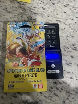 One Piece op-15 adventure on Kami’s island sleeved booster pack HEAVY 37.73 - Image 1